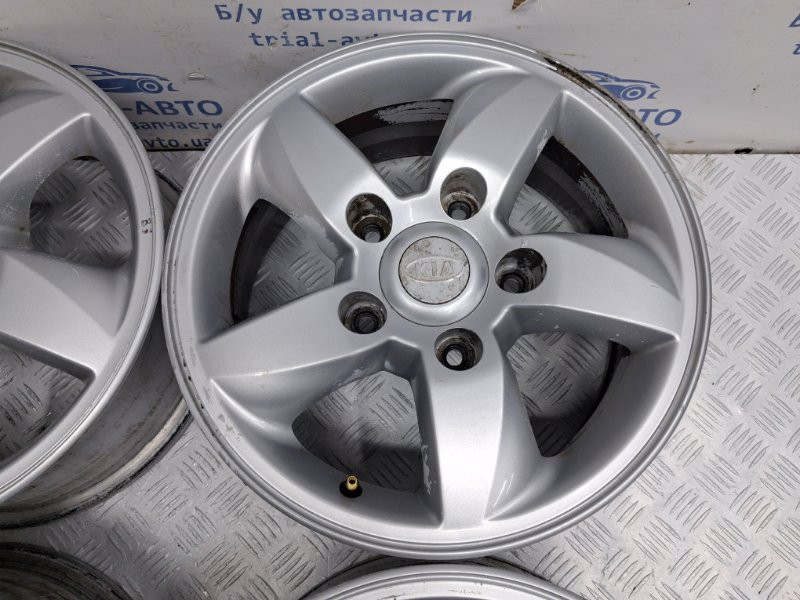Диски титан комплект R16 Kia Sorento BL 2.5 DIESEL D4CB 2002 (б/у) Киев - изображение 3