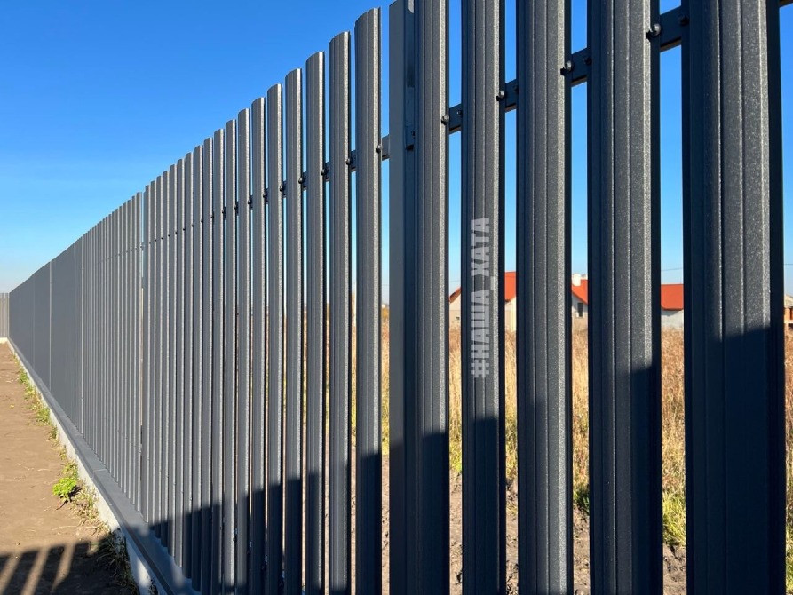 Євроштахетник металевий на паркан купити. Виготовимо під будь-яку висоту вошої огорожі.Ціна виробник Львов - изображение 10