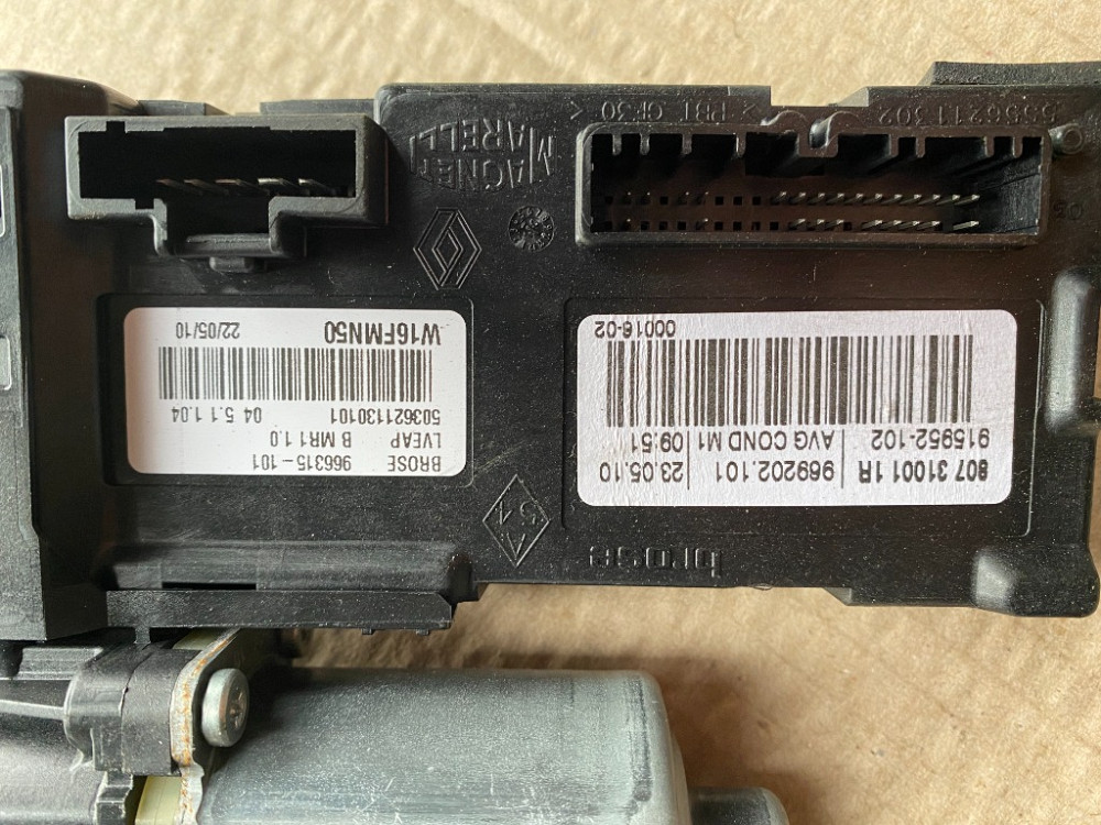 Моторчик стеклоподъемника передний левый Renault Scenic III 2009-2016 (807310011R) Ковель - изображение 3