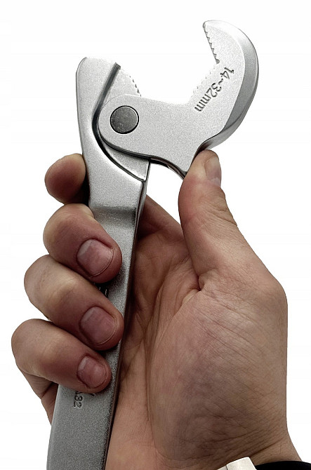 Ключ двусторонний универсальный самозажимной 8-32мм TOPTUL AEAX3A32 Харків - зображення 7