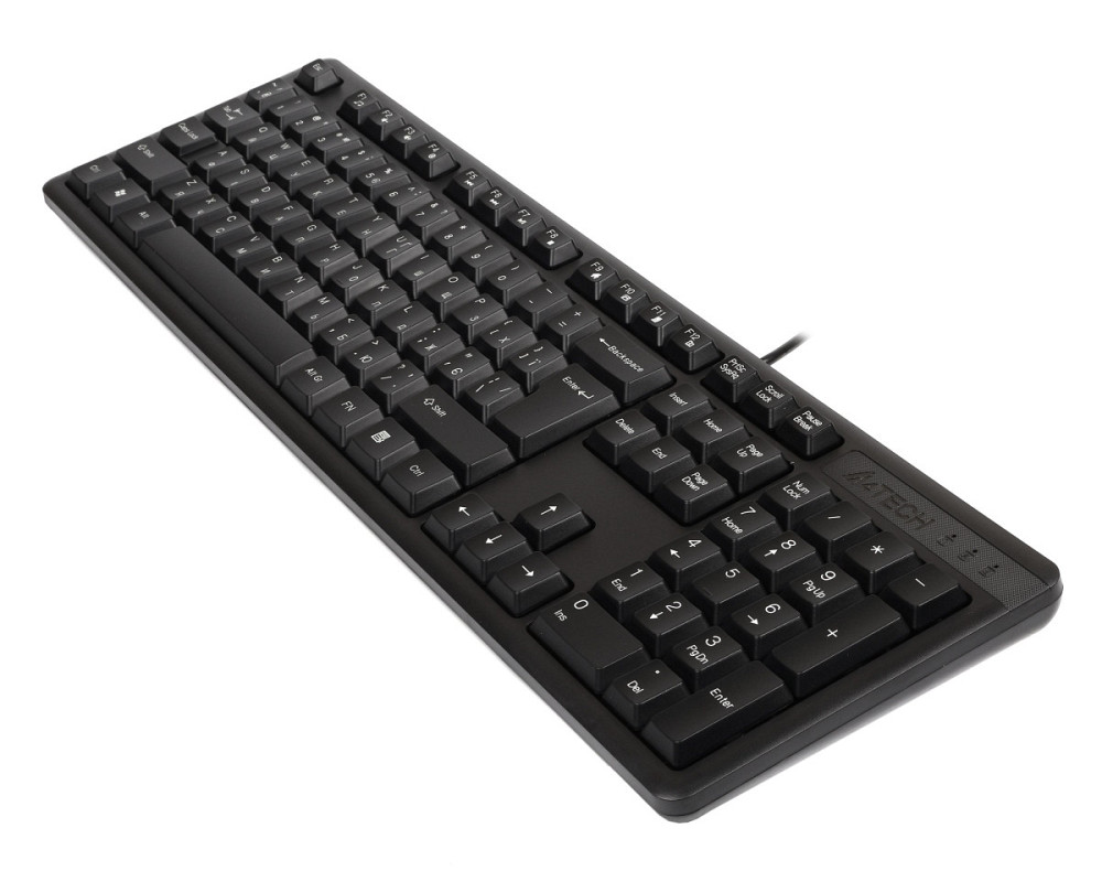 Клавиатура компьютерная проводная A4Tech KKS-3USB(Black) черная Київ - зображення 3