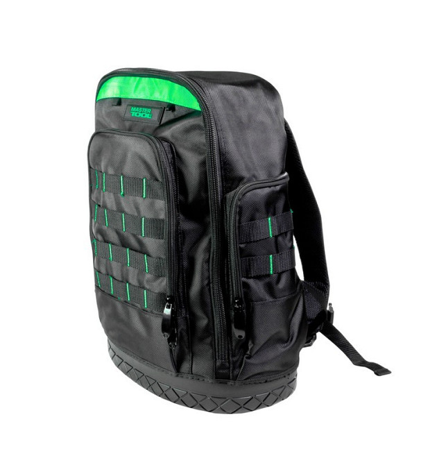 Рюкзак для инструментов MASTERTOOL 380х180х480 мм 22 кармана пластиковое дно 1680 DEN 79-1934 Харьков - изображение 1