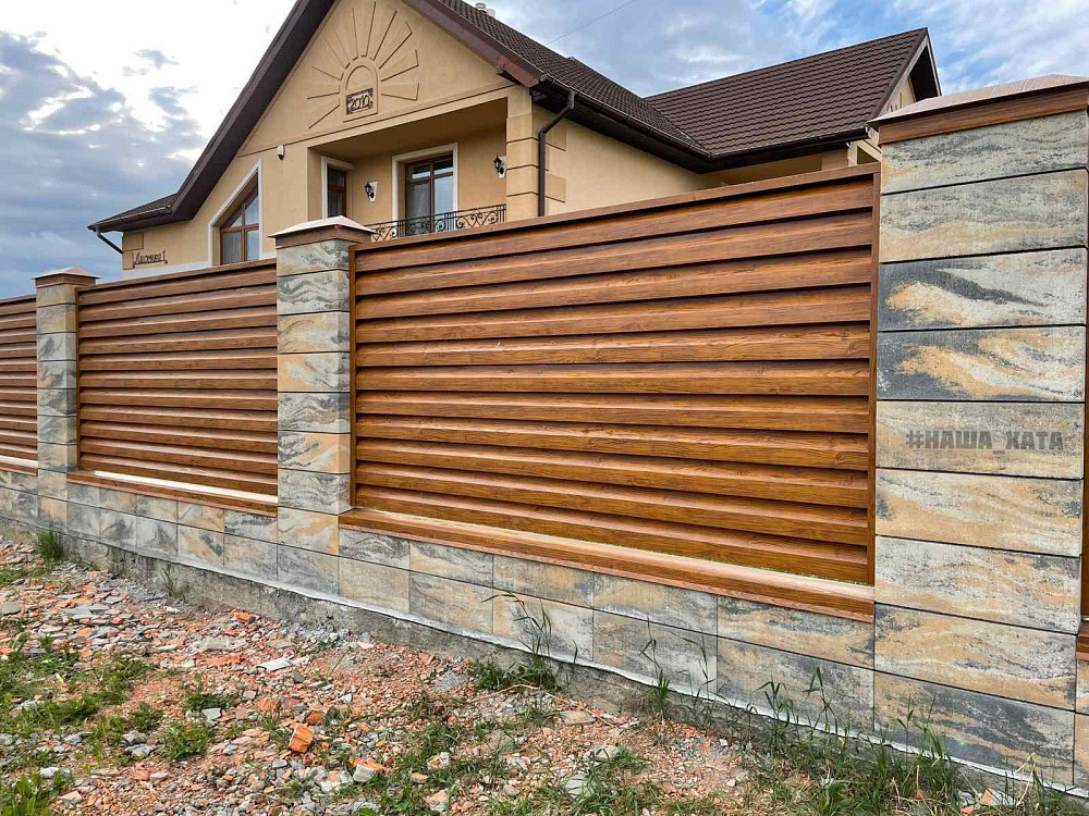 Сучасний паркан Жалюзі від виробника. Черновцы - изображение 12