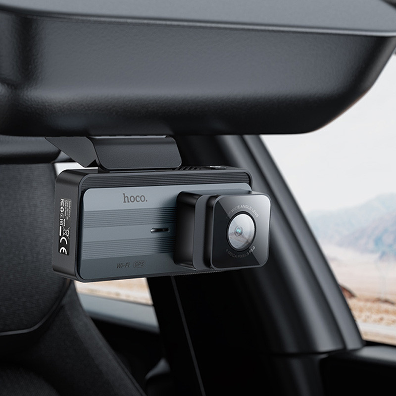 Видеорегистратор Hoco DV12 2K display + GPS (with rear camera) Херсон - зображення 7