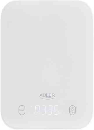 Весы кухонные Adler AD 3181 white 10 кг белые Киев