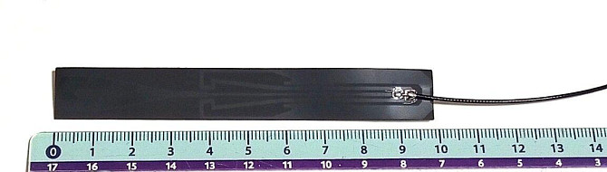 Антенна 700-6000 МГц 8 дБ, гибкая, 99х14х0,3 мм, IPEX 4, 5G LTE/4G/3G/2G/GSM/NB-I OT, кабель 30 см Дніпро - зображення 3