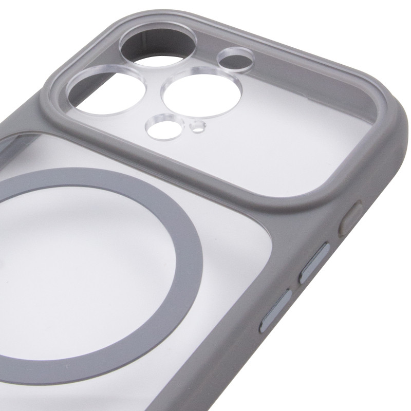 Чехол TPU+PC GETMAN Moon Clear with MagSafe для Apple iPhone 13 Pro (6.1") Херсон - изображение 4