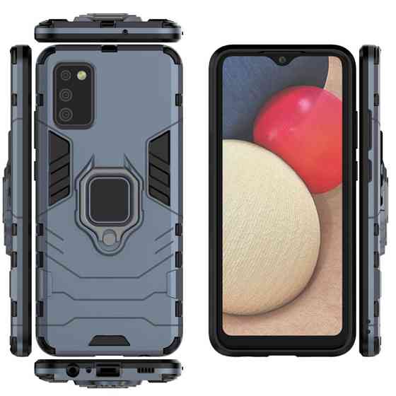 Ударопрочный чехол Transformer Ring for Magnet для Samsung Galaxy A02s Херсон
