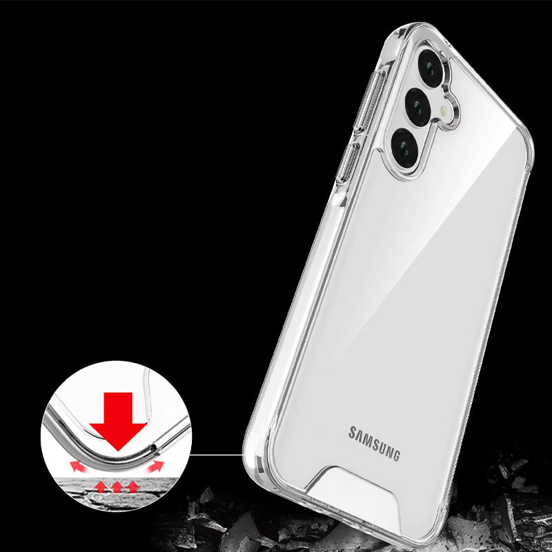Чехол TPU Space Case transparent для Samsung Galaxy A34 5G Херсон - зображення 7