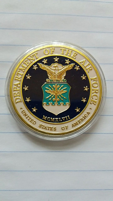 Коїн групи бойового управління ВПС США Рівне - зображення 2