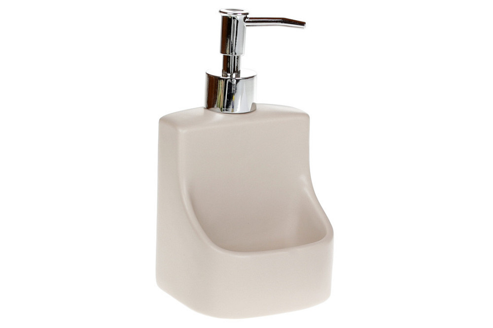 Дозатор для рідкого мила Bona Di 851-288 400 мл молочний Київ - зображення 1