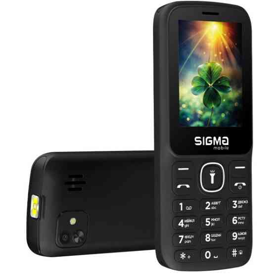 Телефон Sigma mobile X-Style 242 Lucky Black (Код товару:43315) Харків