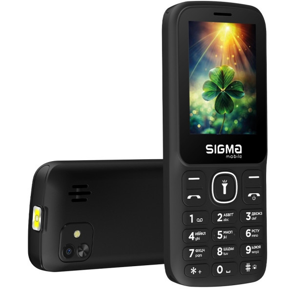 Телефон Sigma mobile X-Style 242 Lucky Black Харьков - изображение 4