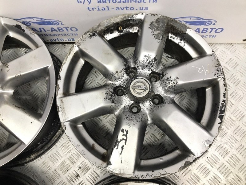 Диски титан комплект R17 Nissan X-Trail T31 2.0 DIESEL M9R 2007 (б/у) Киев - изображение 3