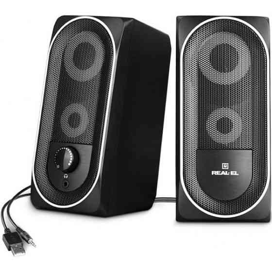 Акустична система REAL-EL S-110 Black (EL121100009) (Код товару:26334) Харків