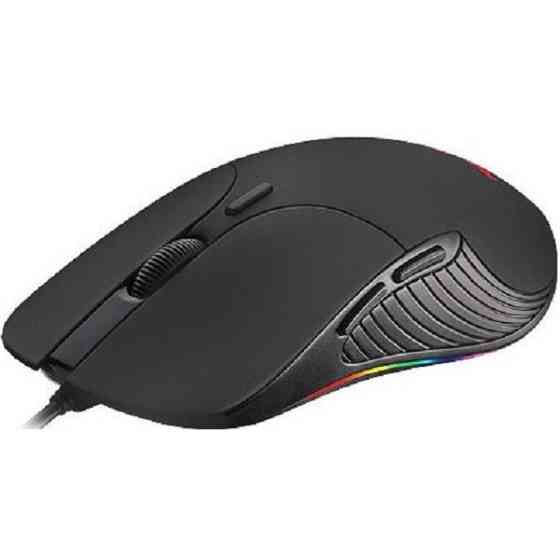 Мишка REAL-EL RM-295 USB Black (EL123200031) Харків