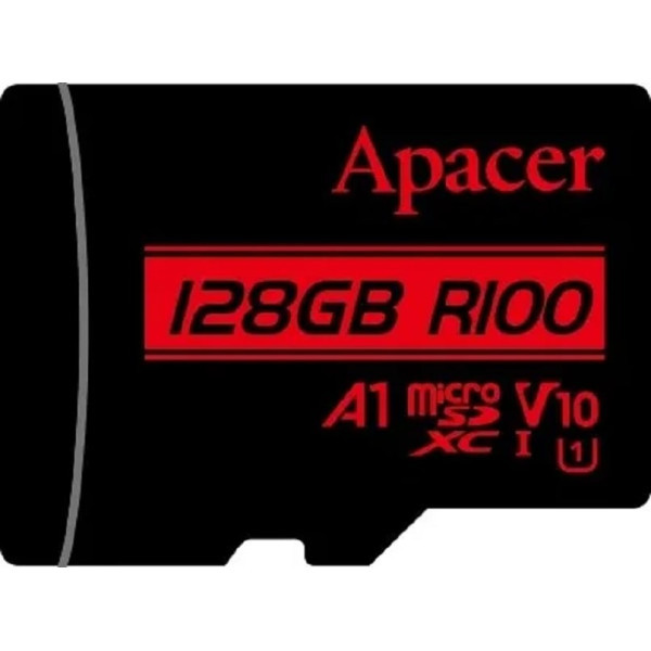 Карта пам'яті Apacer microSDHC 128GB UHS-I Class 10 (AP128GMCSX10UB-RA) (Код товару:40018) Харків - зображення 2