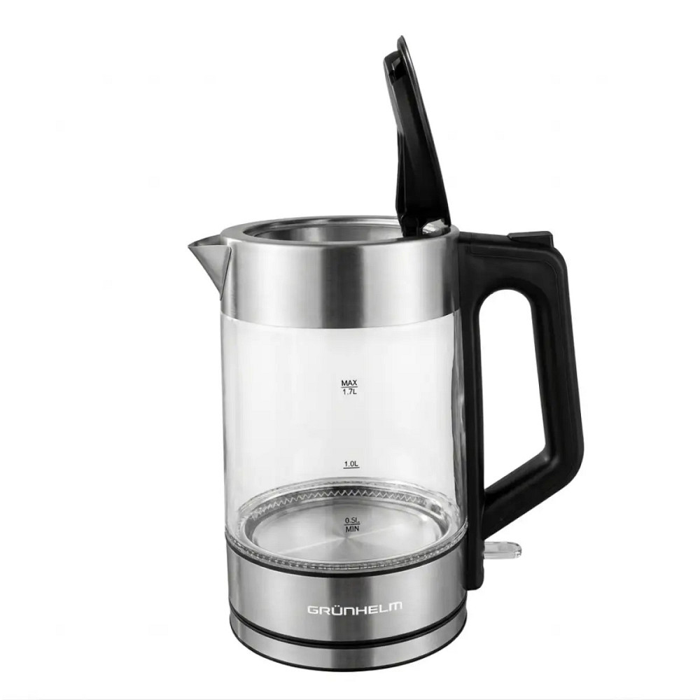 Электрочайник Grunhelm EKG-25707B 1.7 л черный Київ - зображення 5