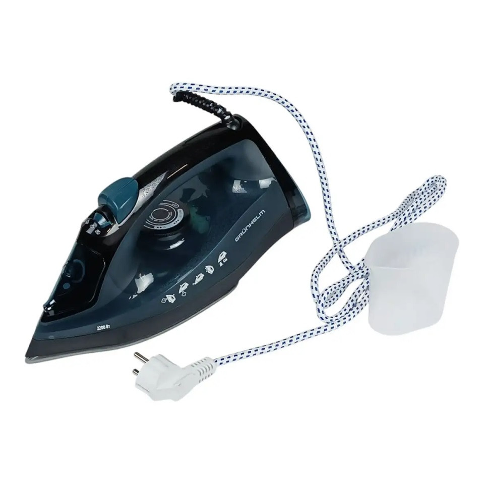 Утюг Grunhelm EI8871C 2200 Вт синий Київ - зображення 6