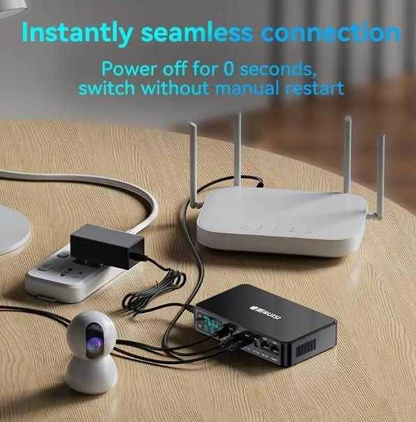 Skazeke Mini UPS, ДБЖ 18000 мА·год, з регульованою напругою 5В/9В/12В/15В/24В Киев - изображение 3