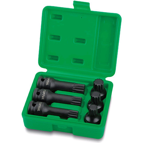 Набор ударных головок SPLINE TOPTUL 1/2" M14-M18 6ед. GDAI0601 Харьков - изображение 1