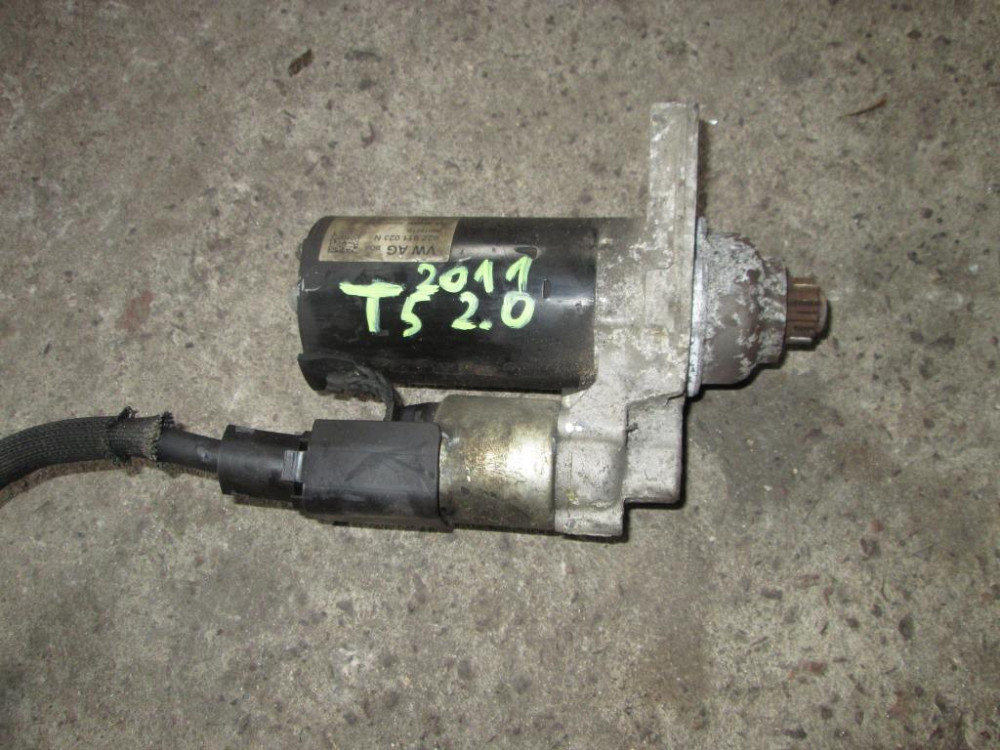 Стартер VW T5 2.0 tdi 2003-2015 (02Z911023N) Ковель - зображення 1