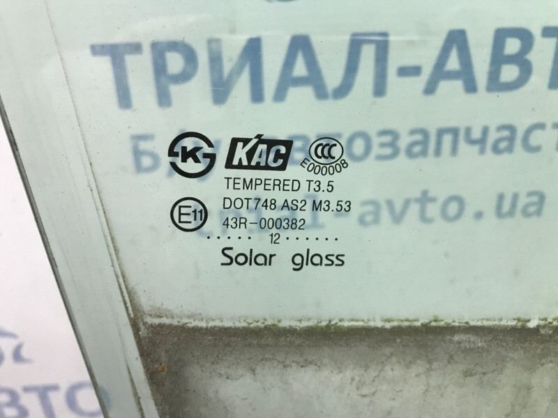 Стекло двери переднее правое Chevrolet Captiva 2006-2018 96624295 (Арт. 47171) Київ - зображення 3
