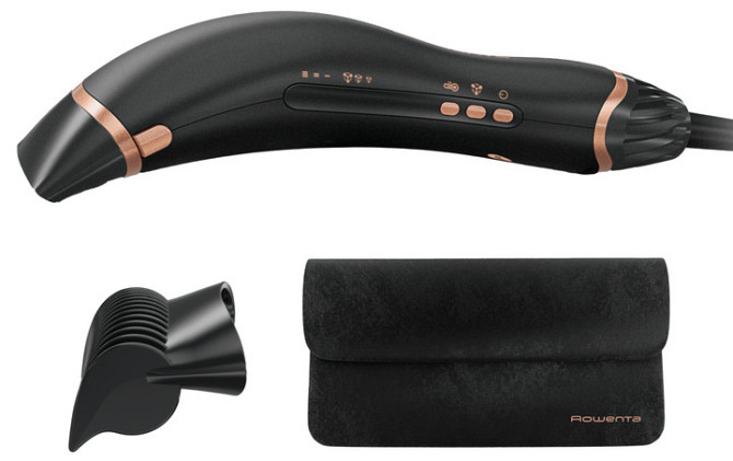 Фен Rowenta Ultimate Experience Air Motion CF8C20E0 1300 Вт черный Київ - зображення 2