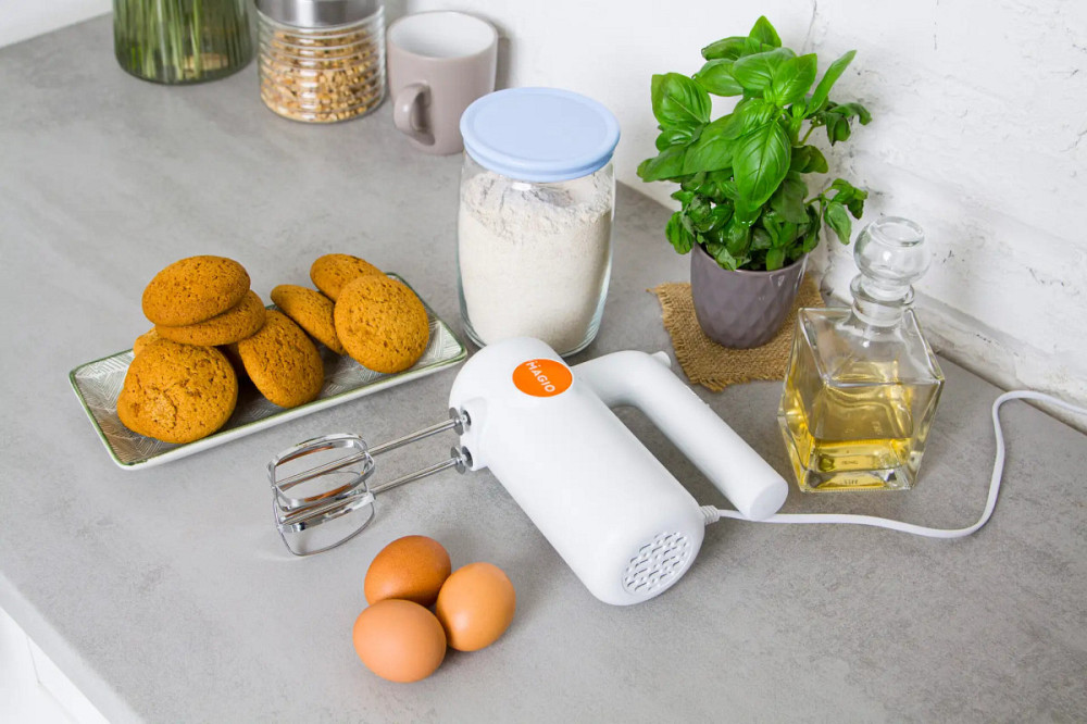 Миксер ручной Magio MG-232 200 Вт Київ - зображення 4