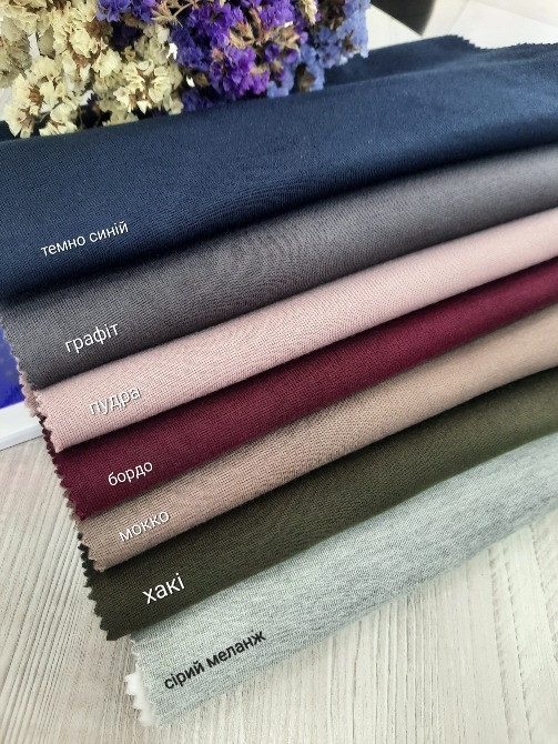 Трикотаж трехнитка с начесом оптом Одеса - зображення 1