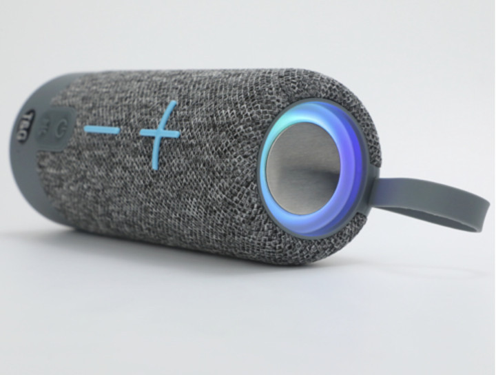 Колонка портативная Bluetooth T&G TG619C grey серая Київ - зображення 6