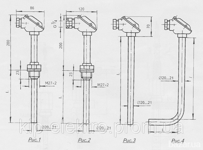 Термопара ТХА-0806 (ТХА 0806, ТХА0806, ТХА) аналог ТХА-2388 (ТХА 2388, ТХА2388) Київ - зображення 5