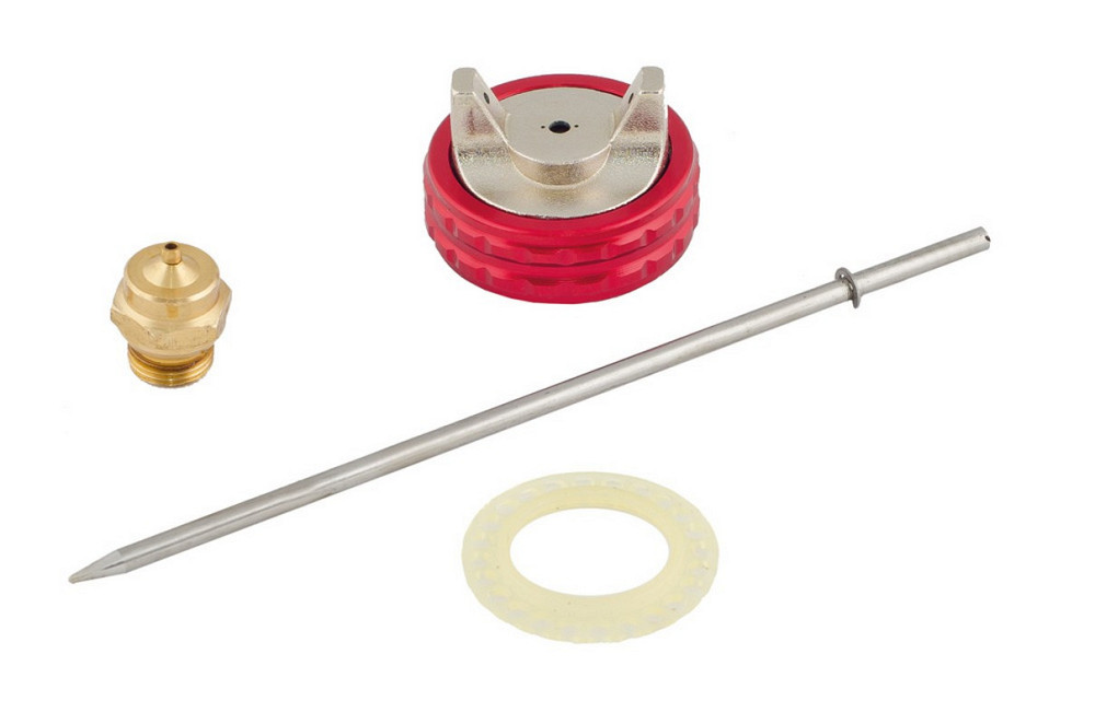 Форсунка сменная для пневмопистолета для покраски HP MASTERTOOL Ø 1.2 мм - дюза воздушная головка иг Харків - зображення 1