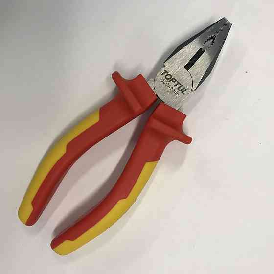 Пассатижи электрика 6" изолированные 1000V VDE TOPTUL DGCA2206 Харків