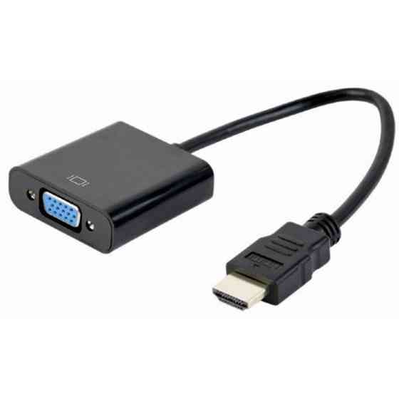 Кабель Cablexpert HDMI-VGA V 1.4 (M/F) 0.15 м чорний (A-HDMI-VGA-04) (Код товару:39662) Харків