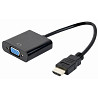 Кабель Cablexpert HDMI-VGA V 1.4 (M/F) 0.15 м чорний (A-HDMI-VGA-04) (Код товару:39662) Харків