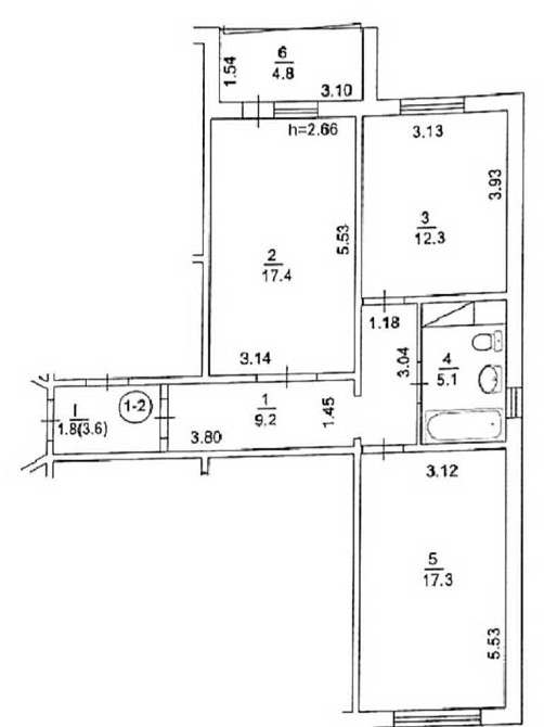 продажа 2-к квартира Киев, Дарницкий, 79000 $ Київ - зображення 2