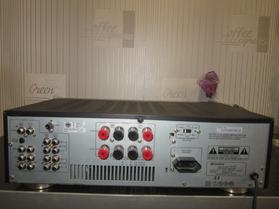 Продам японский интегральный усилитель Sansui AU-X 317 Кривой Рог - изображение 2