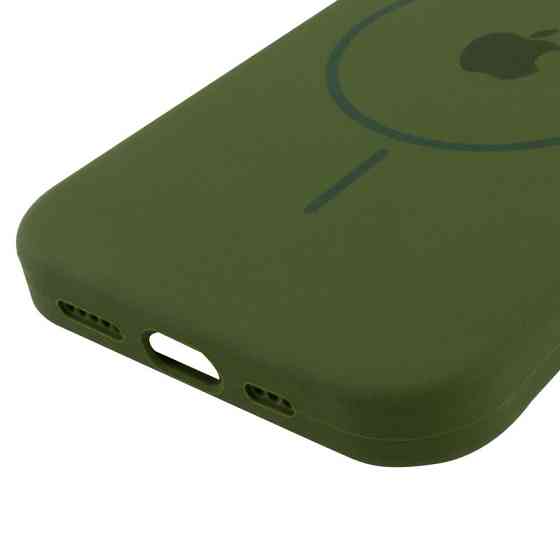 Чехол Silicone Case Full Protective (AA) with MagSafe для Apple iPhone 12 Pro / 12 (6.1") Херсон