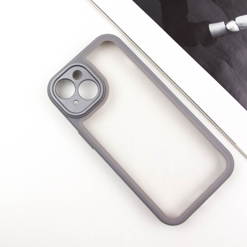 TPU чехол Transparent + Colour 1,5mm для Apple iPhone 15 (6.1") Херсон - изображение 8