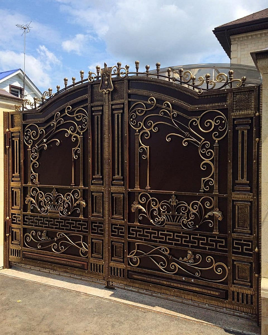 Металлические ворота в Кривом Роге Кривий Ріг - зображення 10