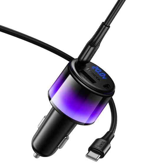 АЗУ Hoco Z69B Vivido PD57W+QC3.0 (1USB-A/2C) + кабель Type-C to Type-C Херсон