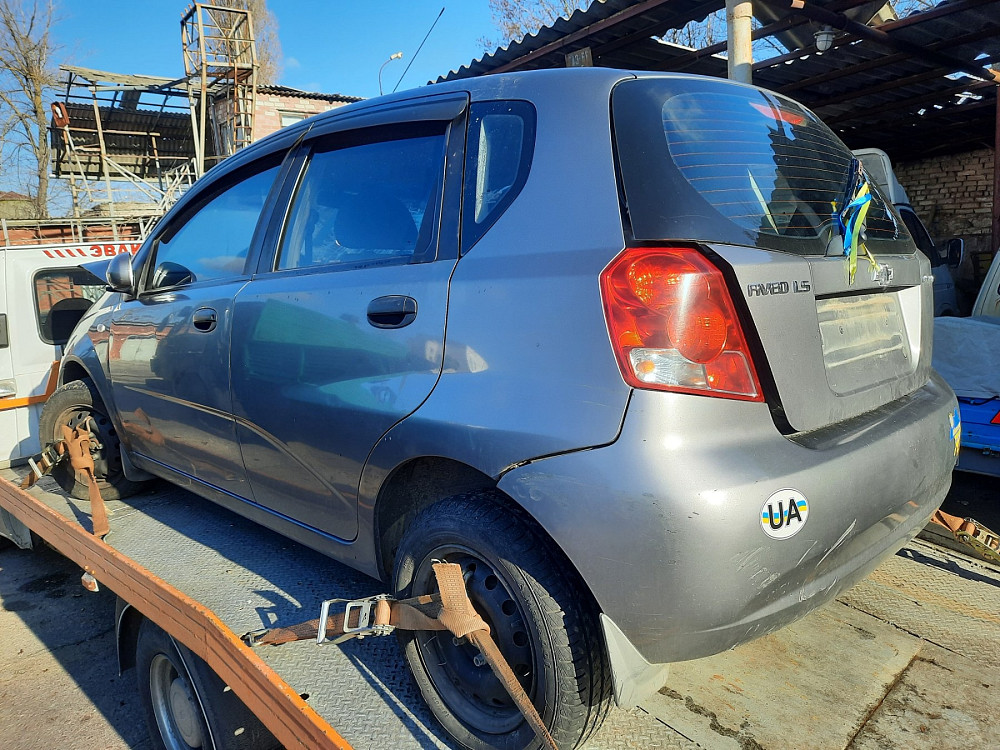 Накладка двери наружная задняя левая Chevrolet Aveo T200 HB T255 96585538 Дніпро - зображення 4