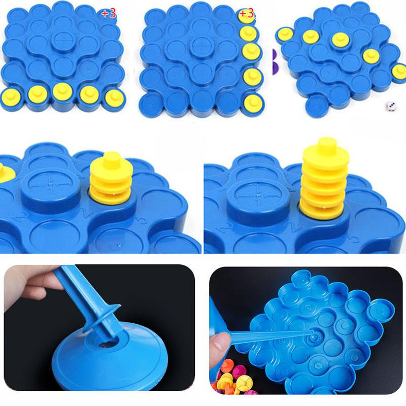 Настольная интерактивная игра Ummi 707-30 Topple Tower Game Херсон - зображення 7