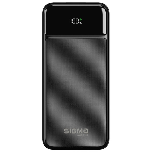Power Bank Sigma X-Power 20000mAh Black (SI20A4QL) Харків - зображення 1