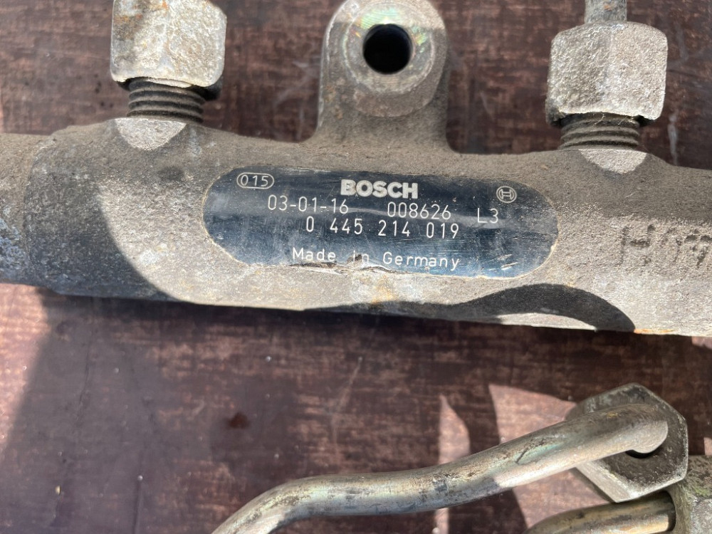 Топливная рейка (рампа форсунок) Fiat Scudo 2.0 jtd 1996-2006 (0445214019) Ковель - изображение 2