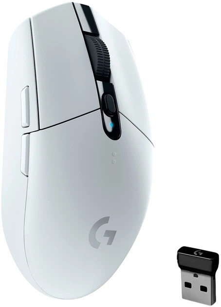 Мышь компьютерная безпроводная Logitech G305 Lightspeed White L910-005291 белая Київ - зображення 1