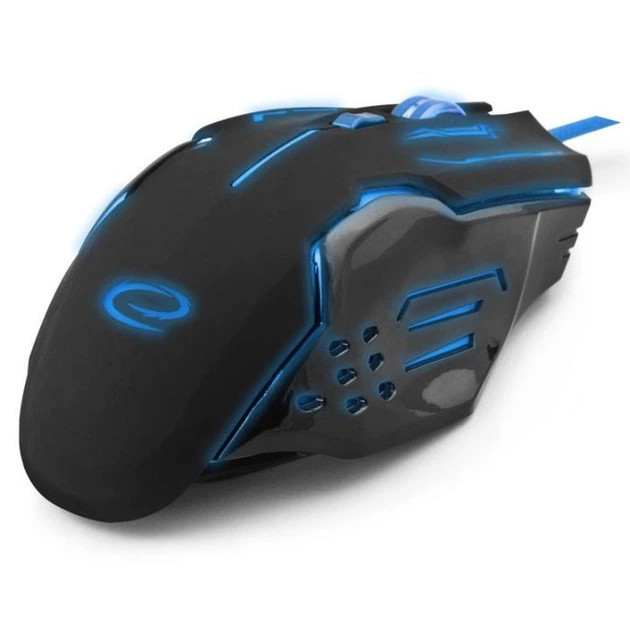 Мышь компьютерная проводная Esperanza MX403 Apache Blue EGM403B синяя Киев - изображение 3