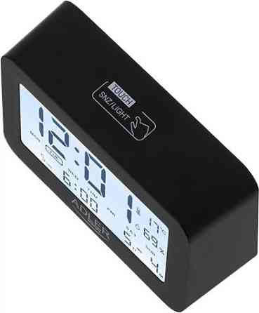 Термогигрометр Adler AD 1196 Black 15х17х23 см черный Київ