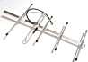 Антенна Yagi 360-480/890-930/1240-1395/1550-3200 МГц 8 дБ, до 25 Вт, кабель 50 cм N-female Днепр